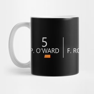 O'Ward Rosenqvist Rossi white text Mug